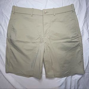 HILL CITY Everyday Tech Short Tan Khaki Stretch 33